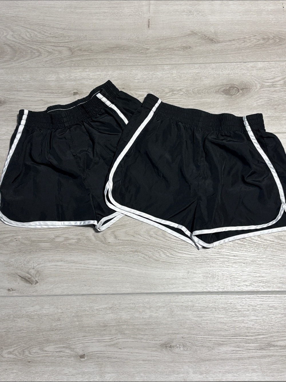 Bundle of 2 Girls C9 Champion Black Athletic Shorts size 10/12